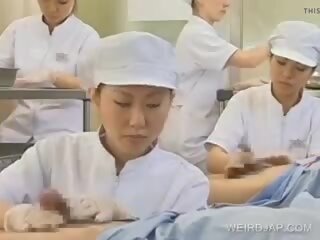 Japonská zdravotní sestra práce chlupatý penis, volný xxx video b9