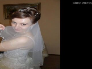 Modeste russe jeune mariée sur son mariage nuit: gratuit hd cochon film 2a