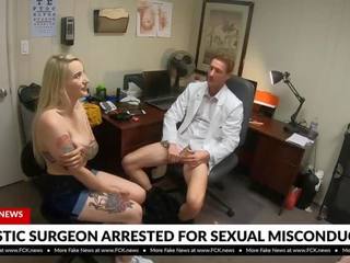 Fck notícia - plástico médico apanhada a foder tatuado paciente