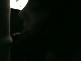 Sucking putz Outside Bar & Riding shaft at an perfected Theater
