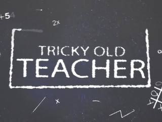 Chúlostivý starý učiteľka - seductress mov ju špinavé klip talents na.