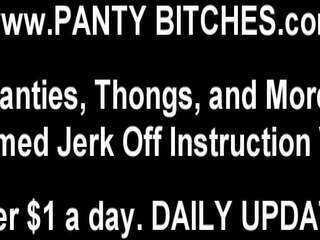POV Panty Fetish And JOI Jerking Instruction sex