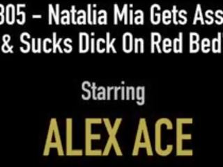 Kink305 - Natalia Mia gets Ass Eaten & Sucks shaft on Red