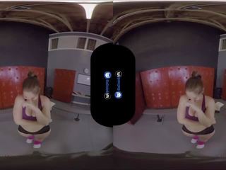 VR adult movie Sneaking Into Girls Locker Room On BaDoinkVR