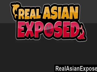 RealAsianExposed - Kya Tropic's Holes Are Too tight For huge Black dick