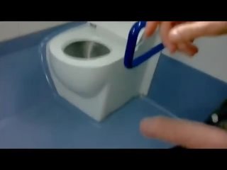 Jerking Public Toilet
