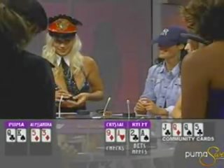 Puma swede në një poker lojë.